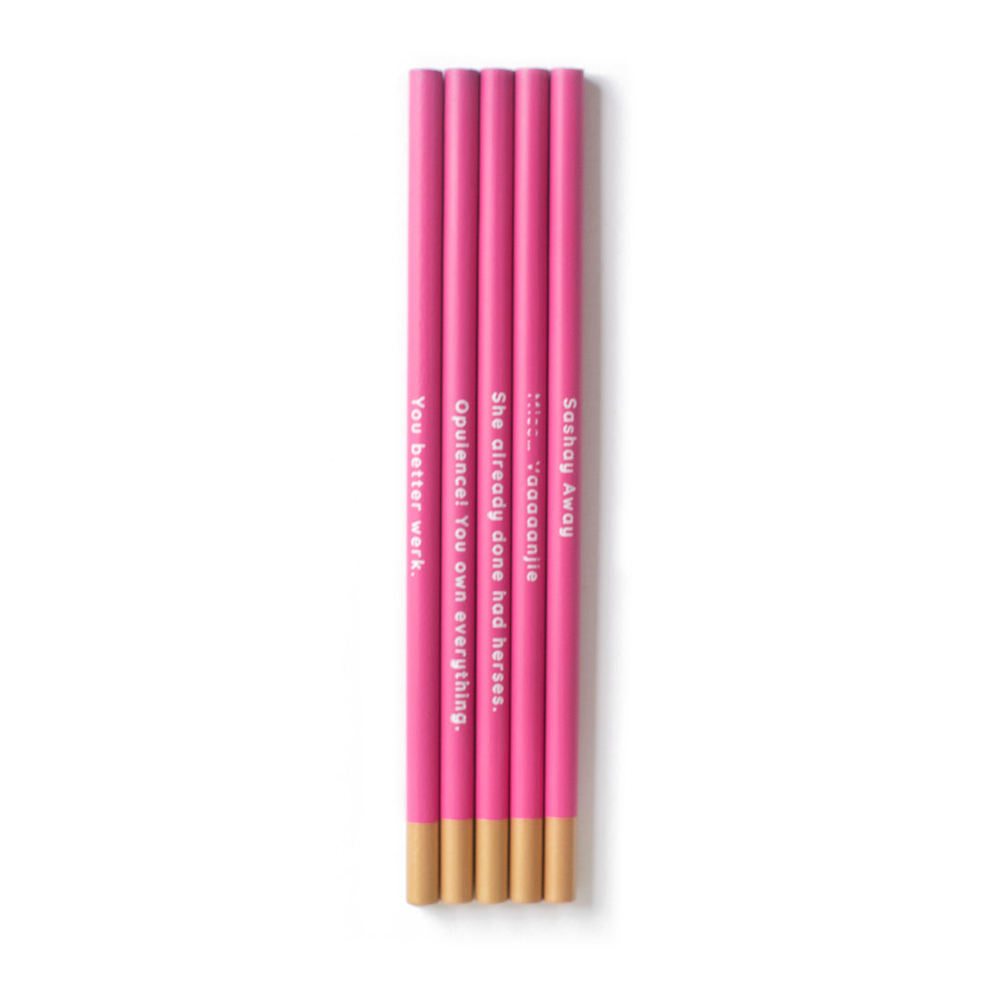 Drag Race Pencil Set