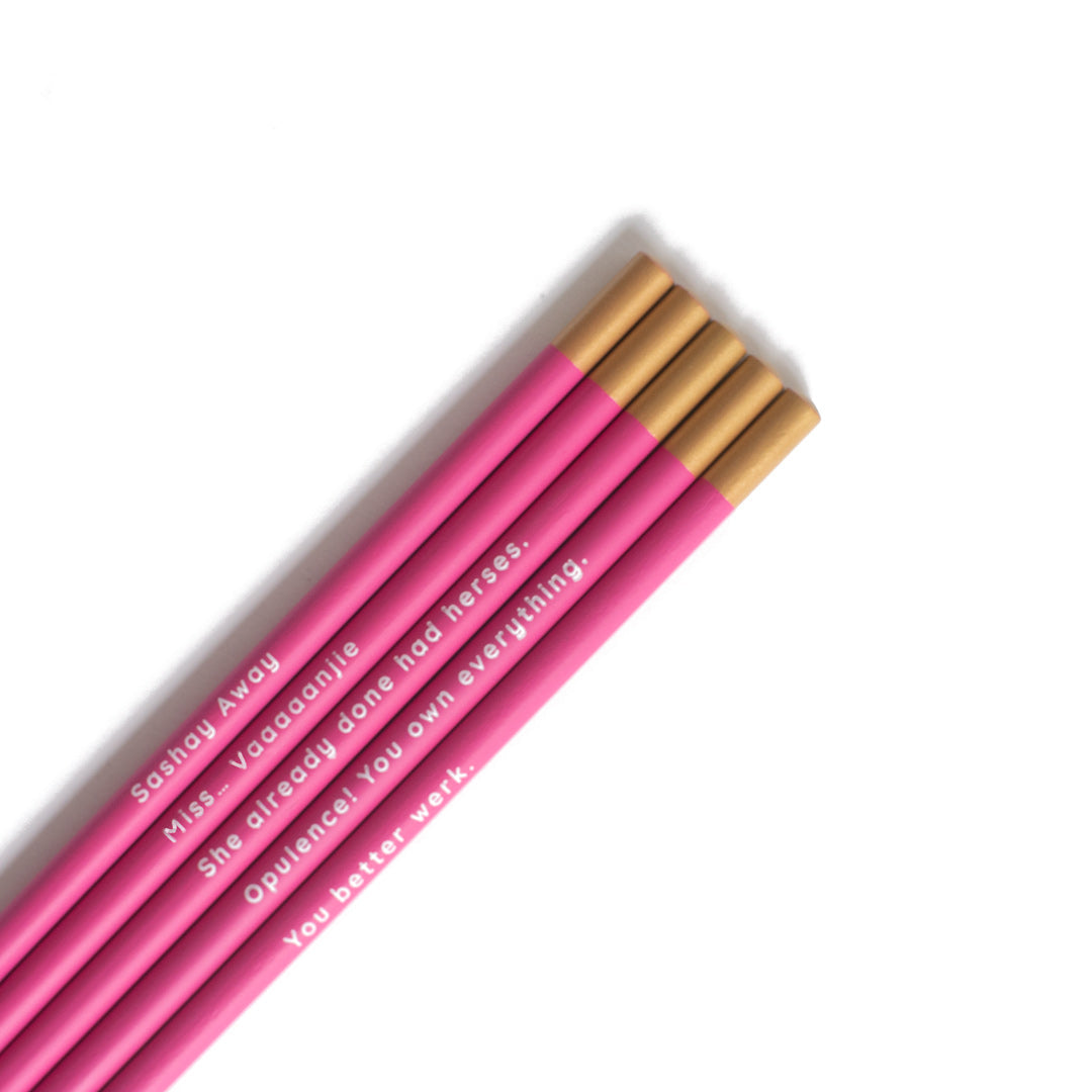 Drag Race Pencil Set