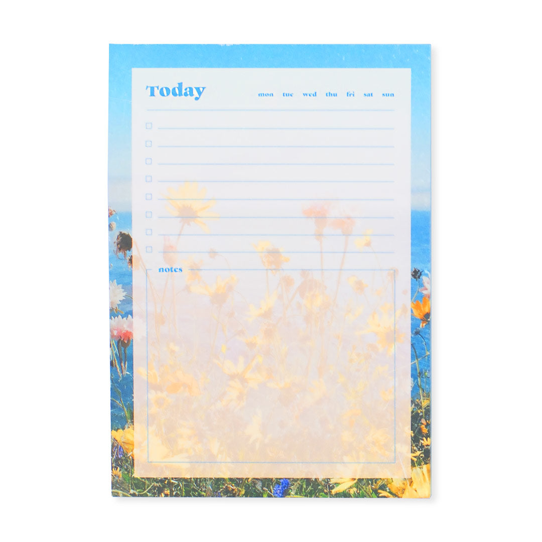 Coastal Blooms A6 Notepad