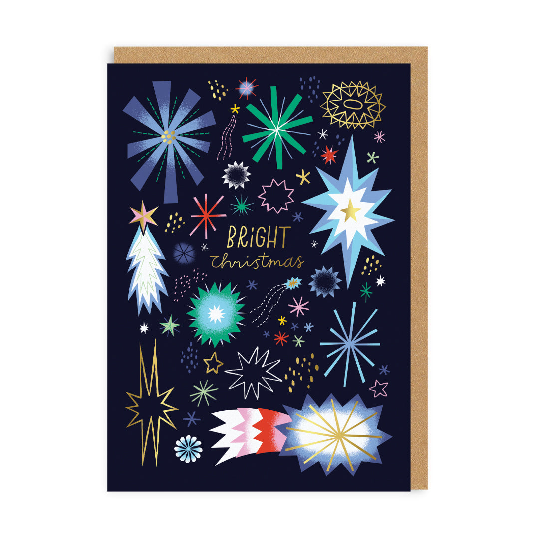 Christmas Stars Christmas Card