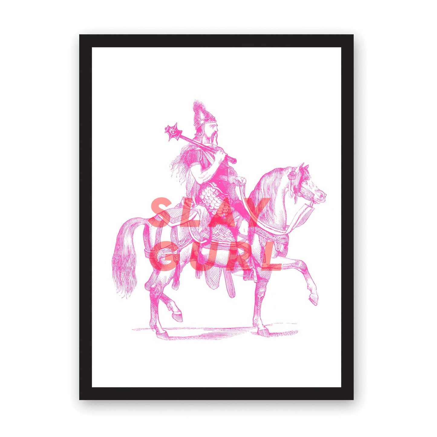 A3 Slay Gurl Riso Print