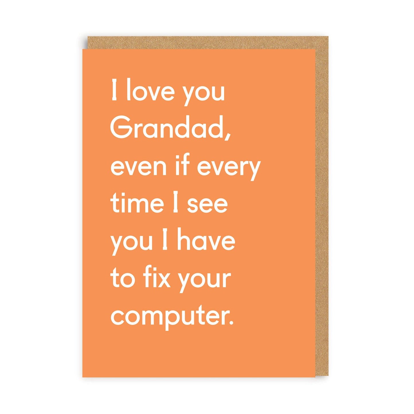 I Love You Grandad Greeting Card