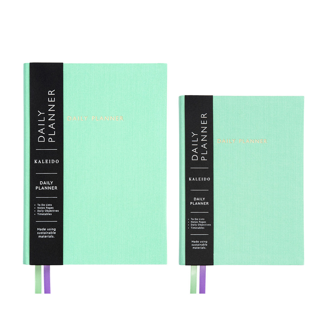Mint Fabric Daily Planner (B6) (12915)
