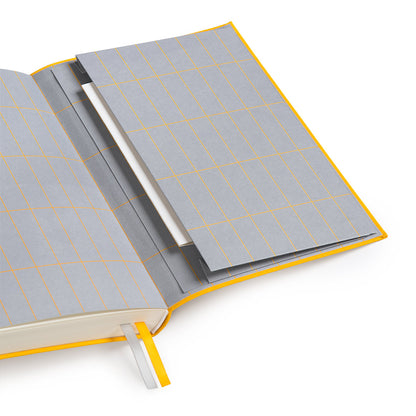 Yellow Fabric Daily Planner (A5) (12749)