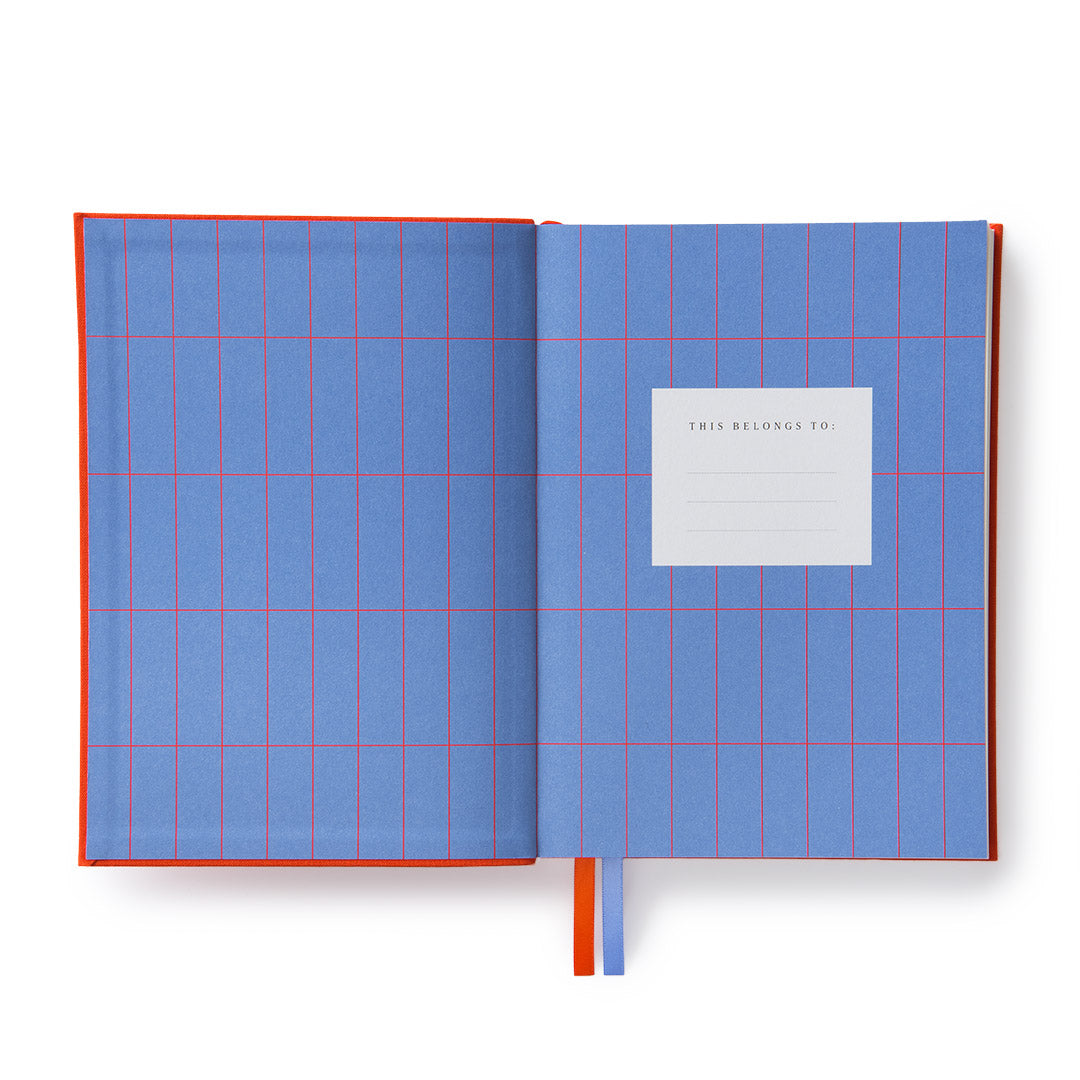 Orange Fabric Daily Planner (A5) (12750)