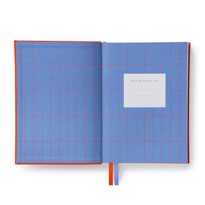 Orange Fabric Daily Planner (A5) (12750)