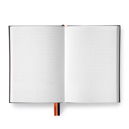 Orange Fabric Daily Planner (A5) (12750)