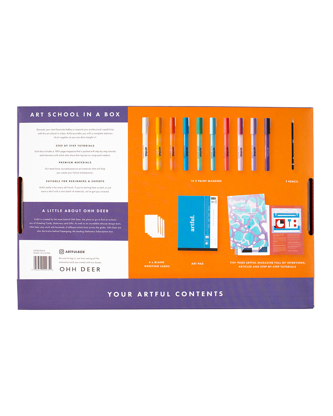 Artful: Art School in a Box - Paint Markers (8460)