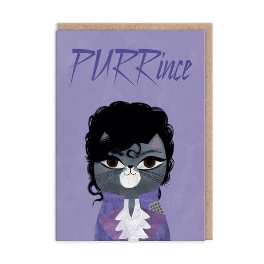 Purrince Greeting Card  (11971)