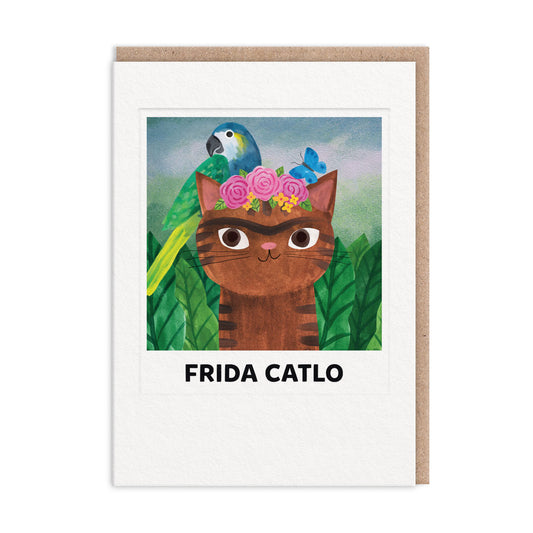 Frida Catlo Greeting Card (7x5) (13357)
