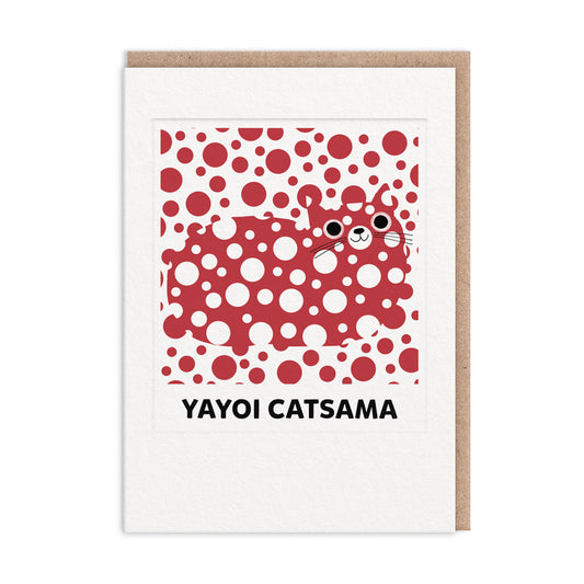 Yayoi Catsama Greeting Card (7x5) (13358)