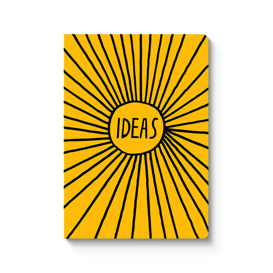 Radiating Ideas Paperback Notebook (10410)