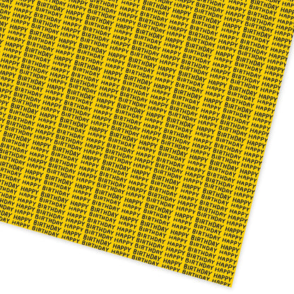Happy Birthday Repeat Roll Wrap (10619)