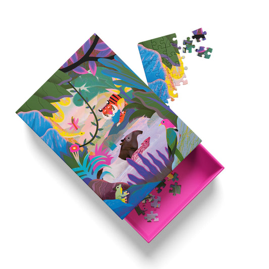 Animals of the Sumatran Jungle Mini Jigsaw Puzzle (14141)