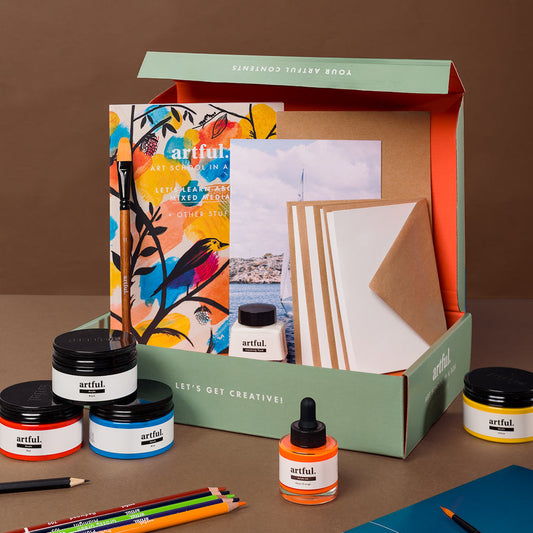 Artful: Art School in a Box - Mixed Media Edition