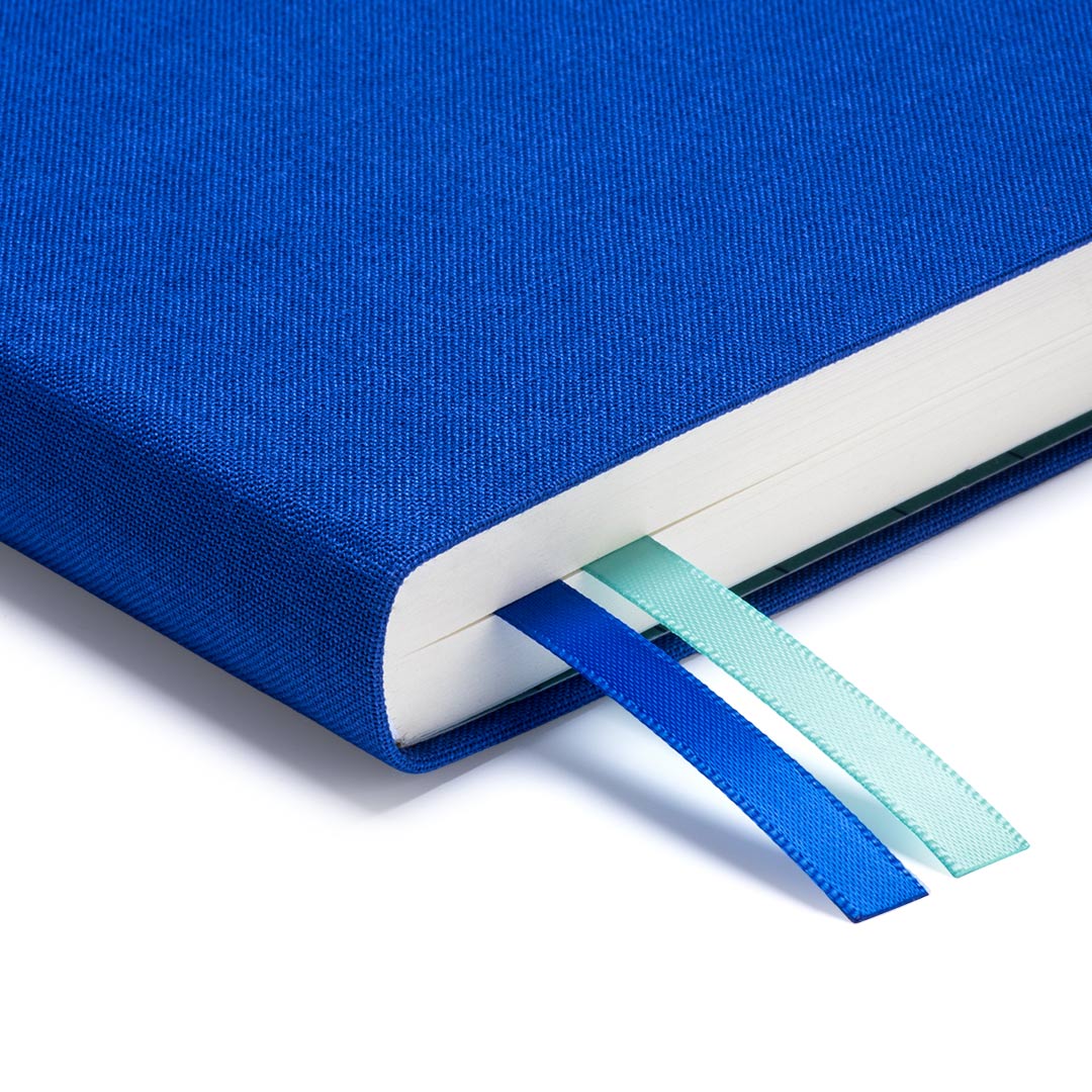 Ultramarine Fabric Daily Planner (B6) (12918)