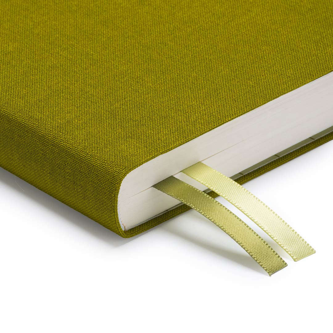 Olive Green Fabric Daily Planner (B6) (12921)