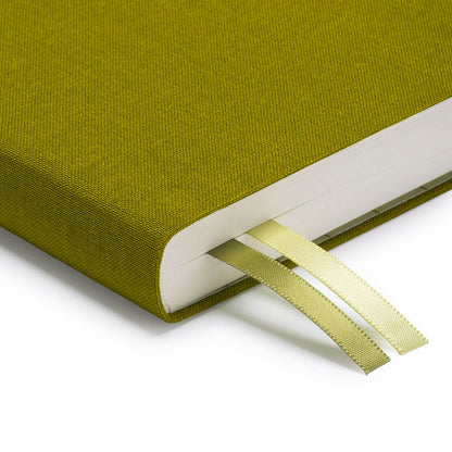 Olive Green Fabric Daily Planner (B6) (12921)