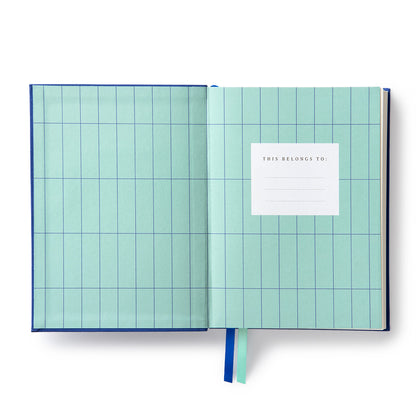 Ultramarine Fabric Daily Planner (B6) (12918)