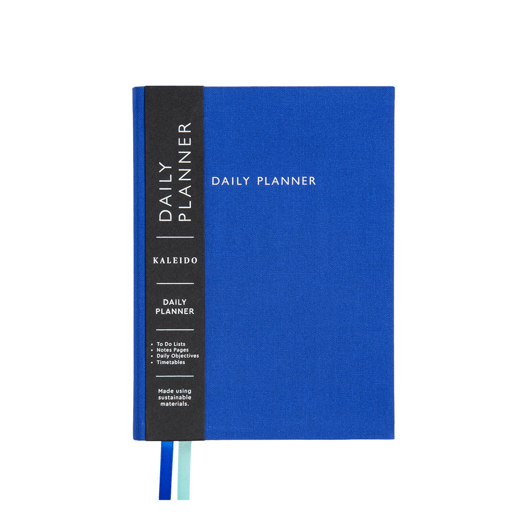 Ultramarine Fabric Daily Planner (B6) (12918)