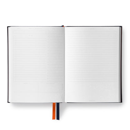 Orange Fabric Daily Planner (B6) (12914)