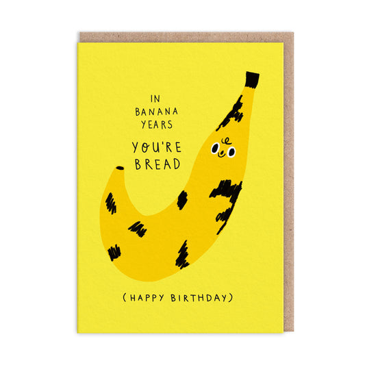 In Bannana Years Greeting Card (12040)