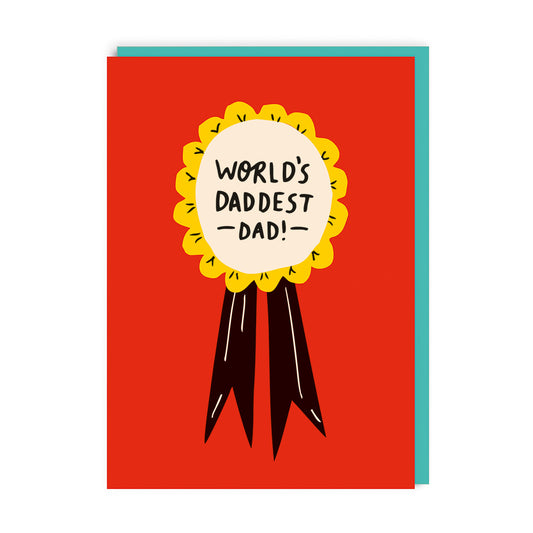 World's Daddest Dad Father's Day Card