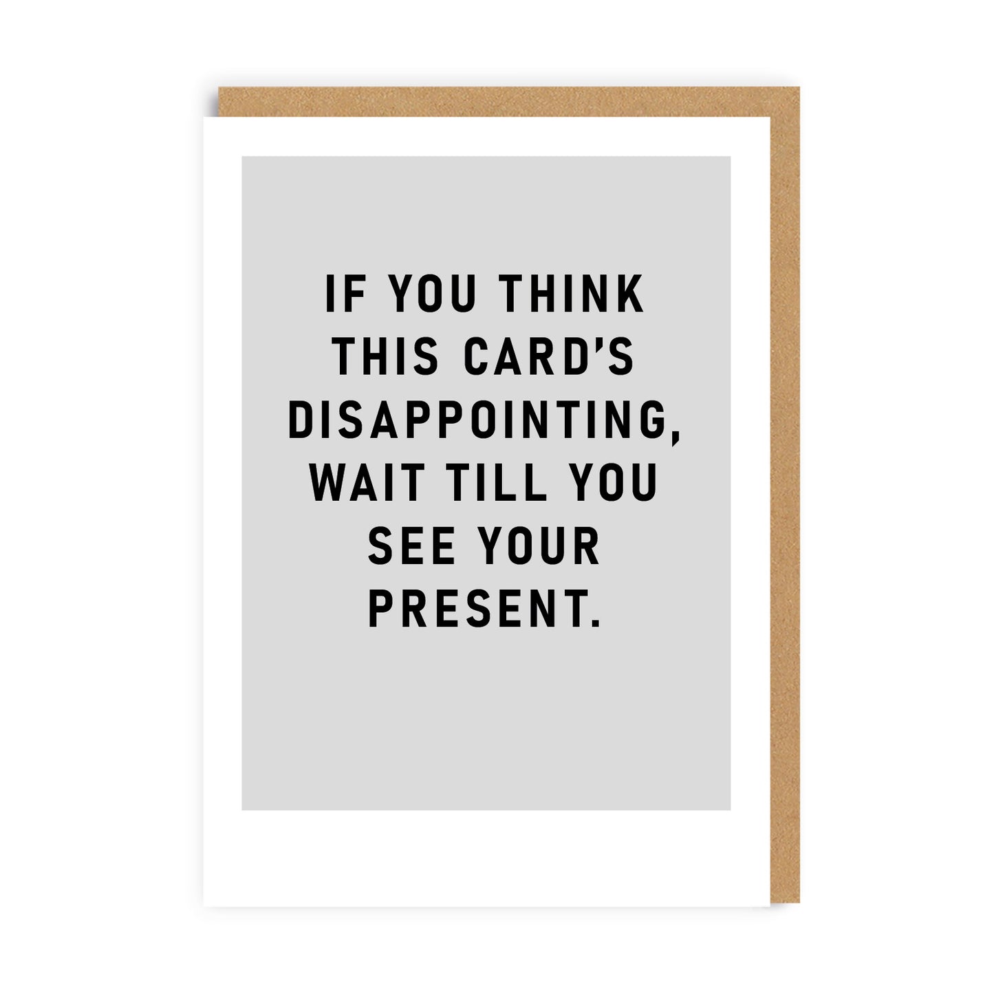 Disappointing Greeting Card (9237)