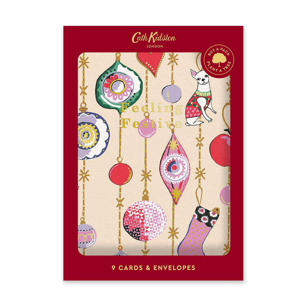 Cath Kidston Christmas Card Set (9736)