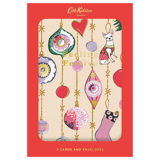 Cath Kidston Christmas Card Set (9736)