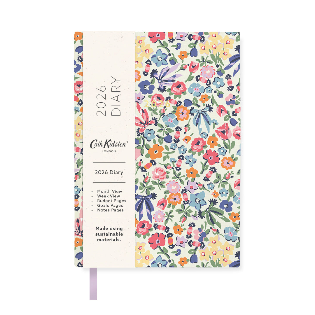 2026 Floral Ditsy Diary (A6) (12630)