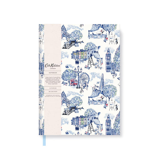 Cath Kidston London Toile Linen Notebook (10476)