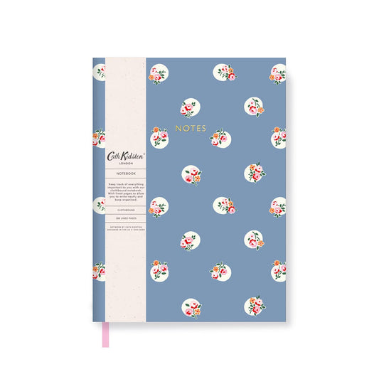 Cath Kidston Floral Spot Linen Notebook (10478)