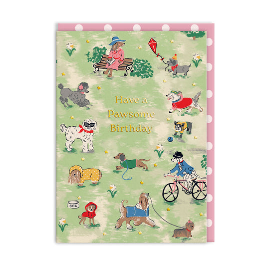 Cath Kidston Park Dogs Birthday Card (11500)