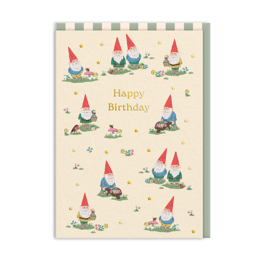Cath Kidston Gnomes Birthday Card (11508)