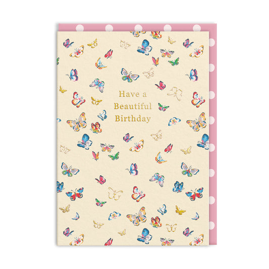Cath Kidston Beautiful Butterflies Birthday Card (11520)