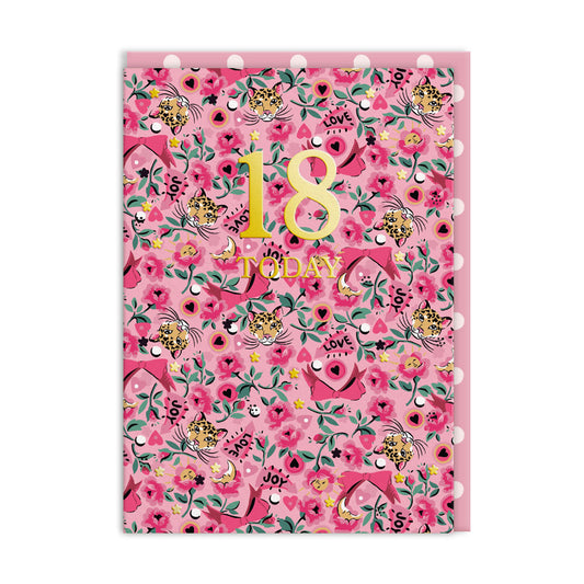 Cath Kidston 18 Today Birthday Card (11662)