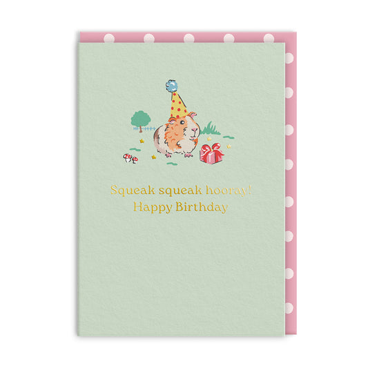 Squeak Squeak Hooray Greeting Card (14404)