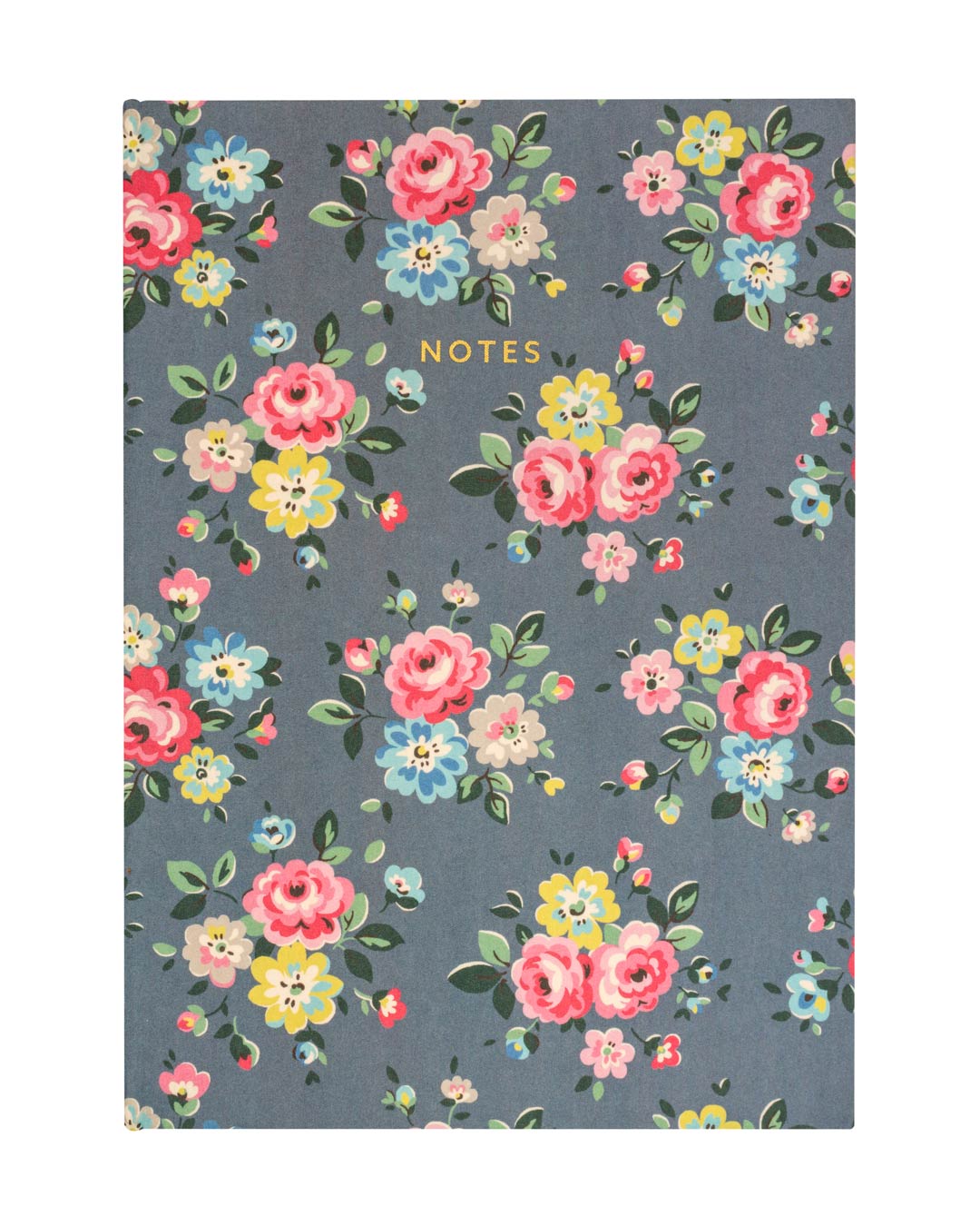 Cath Kidston Slate Grey Floral Notebook