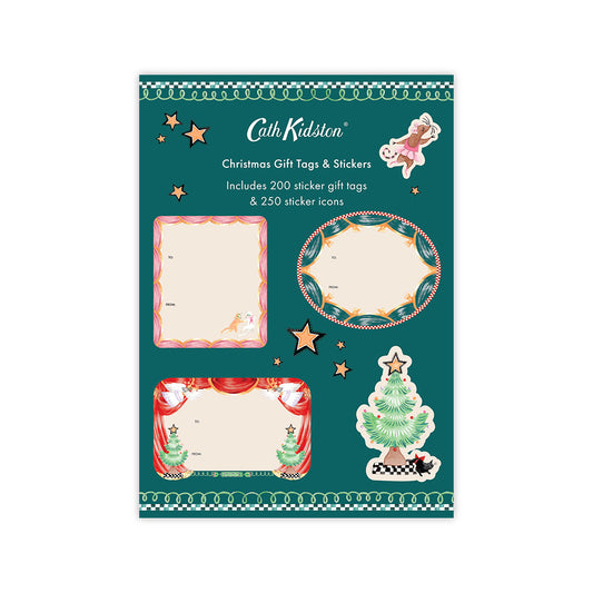Nutcracker Christmas Sticker Gift Tags (Set of 50) (13983)