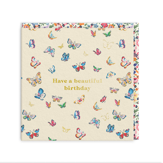 Butterflies Mini Square Greeting Card (14269)