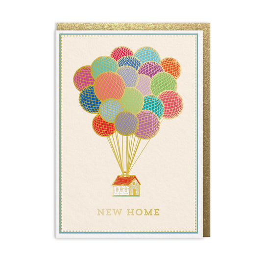 New Home Balloons Greeting Card (13765)