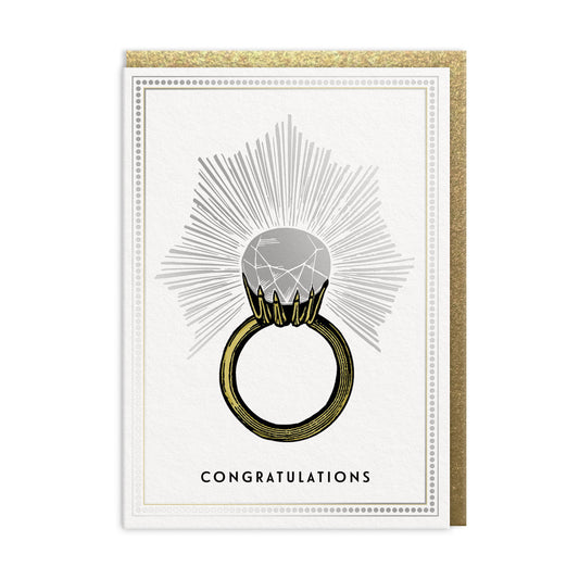 Engagement Congrats Greeting Card (13789)