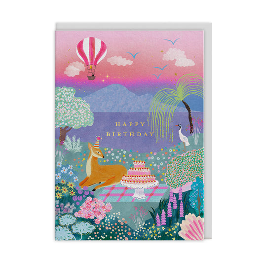 Birthday Picnic Greeting Card (13309)