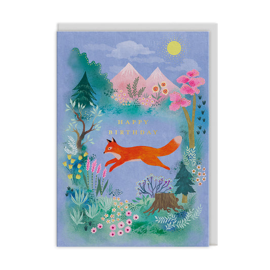 Mountain Fox Greeting Card (13312)