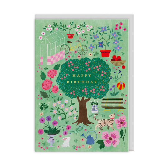 Cottage Garden Greeting Card (13314)