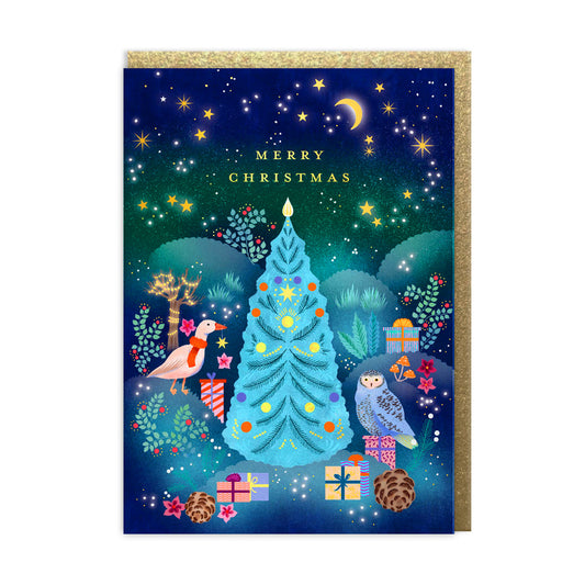 Christmas Tree Greeting Card (13479)