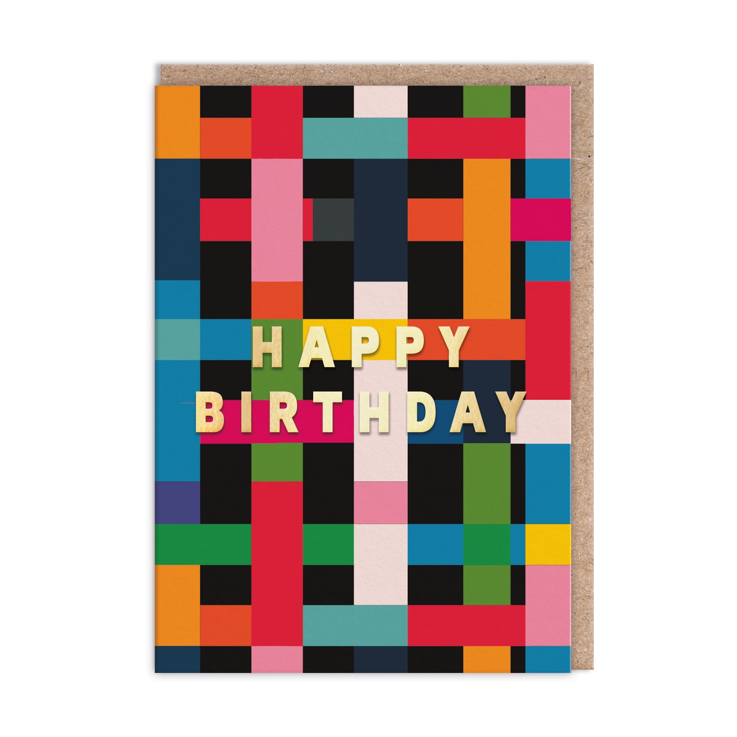 Plaid Happy Birthday Card Set (10696)