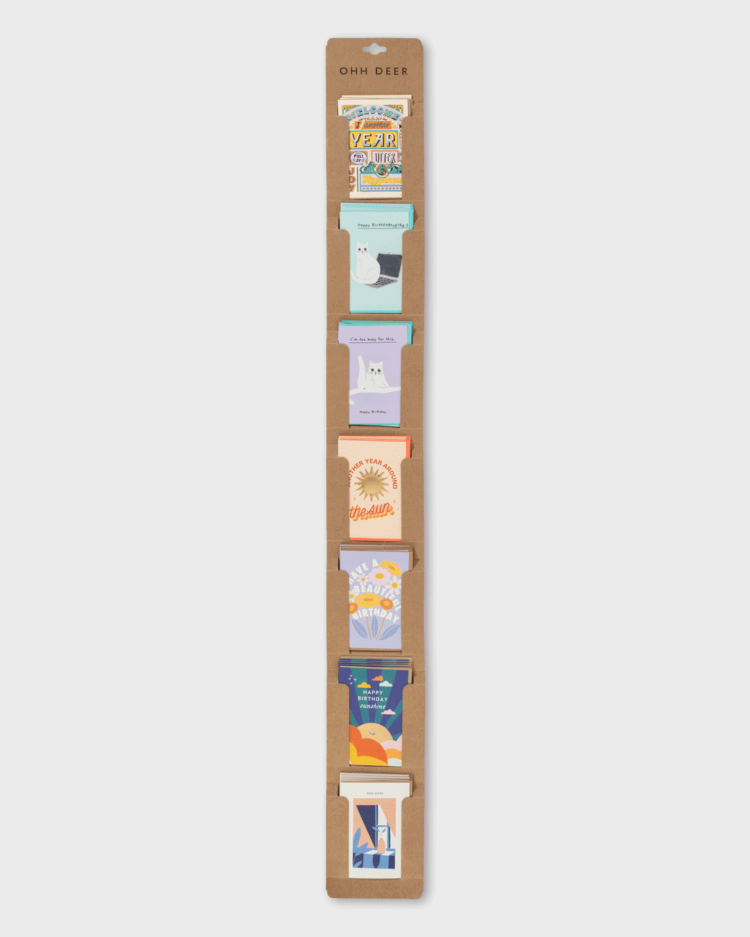 Clip Strip Greeting Card Hanger (POS12)