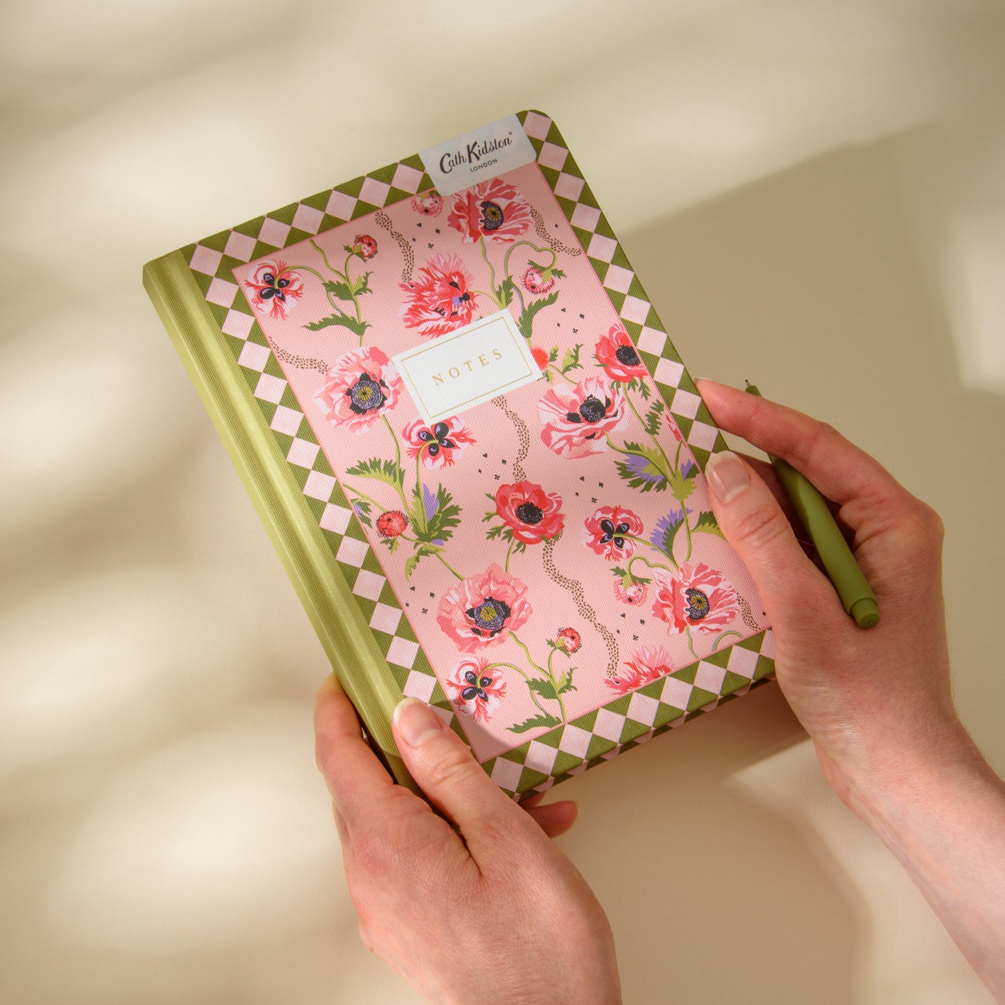 Pink Poppies Hardback Notebook (A5) (13211)
